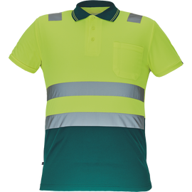 Polo CADIZ HV JAUNE VERT