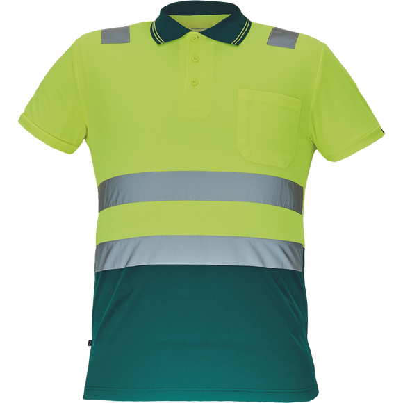 Polo CADIZ HV JAUNE VERT