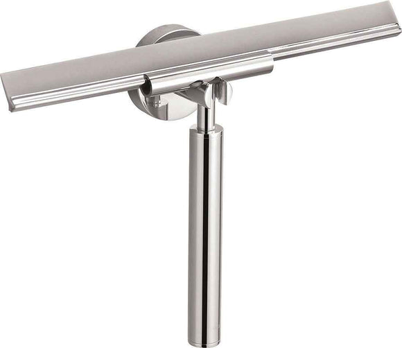 Raclette de douche OMEGA laiton chromé 26,5x17,5x5,5 cm