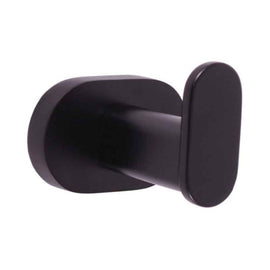 Patère simple YUKON en laiton noir mat 5,6 cm