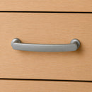 Poignée de meuble COOPER, Finition zamak nickel mat, entraxe 160 mm