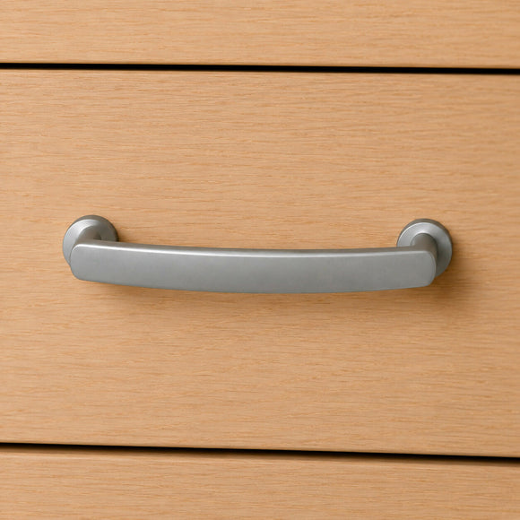 Poignée de meuble COOPER, Finition zamak nickel mat, entraxe 160 mm
