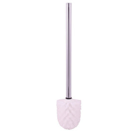 Brosse de toilettes mural YUKON en verre et laiton noir doré 40 cm - 0