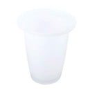 Brosse de toilettes mural YUKON en verre et laiton noir doré 40 cm