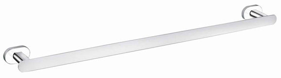 Porte-serviette YUKON en laiton blanc chromé 66,56 cm