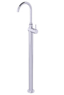 Mitigeur lavabo sur pied SEINA en laiton chromé H. 115 cm-4