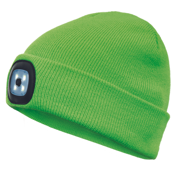 Bonnet led deel lampe vert lime