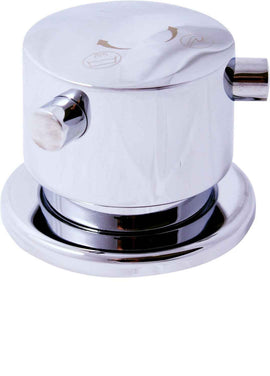 Mitigeur baignoire thermostatique 4 trous avec inverseur en laiton chromé