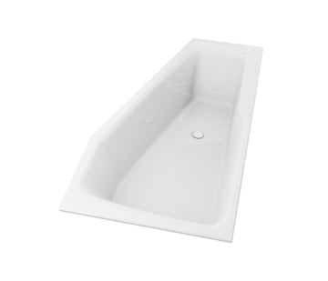 Baignoire d'angle acrylique RIHO RETHINK SPACE M 170x90 cm - 0