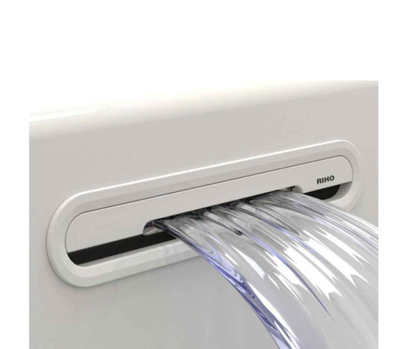 Cache de débordement RIHO FALL Blanc brillant