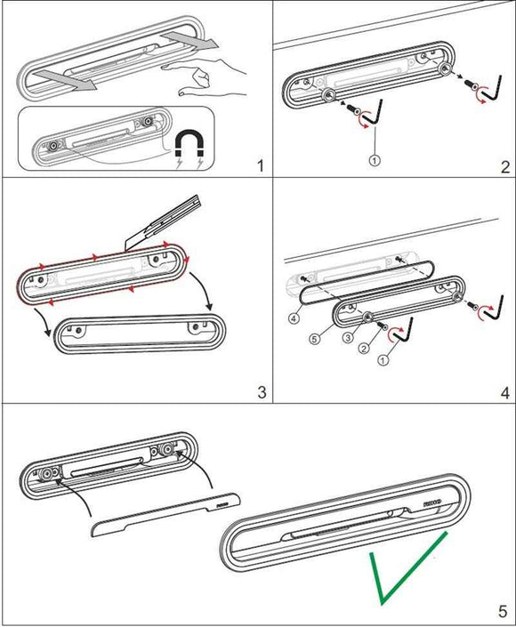 Cache de débordement RIHO FALL noir