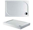 Receveur de douche rectangulaire en marbre RIHO KOLPING DB33 80x120x3 cm