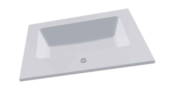 Lavabo SPRING DEW RIHO 60,5x46 x1,5 cm en marbre