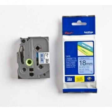 Brother TZe-541 (TZE541) Laminated Label Tape cassette Black on Blue 18mm, 8m
