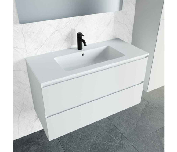 Lavabo SPRING DEW RIHO 100,5x46 x1,5 cm en marbre