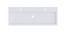 Lavabo SPRING VOW RIHO 100x46x8 cm 2 trous en composite de marbre-3