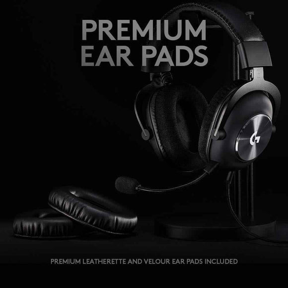 Logitech G PRO X Gaming Headset, Black.