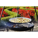 WOK 33 cm spécial brasero sur trépied + brasero PAN 60 cm