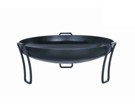 WOK 56 cm spécial brasero sur trépied + brasero PAN 70 cm