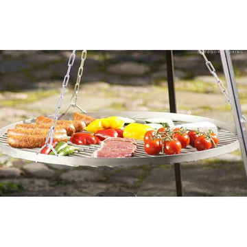 WOK 56 cm spécial brasero sur trépied + brasero PAN 70 cm