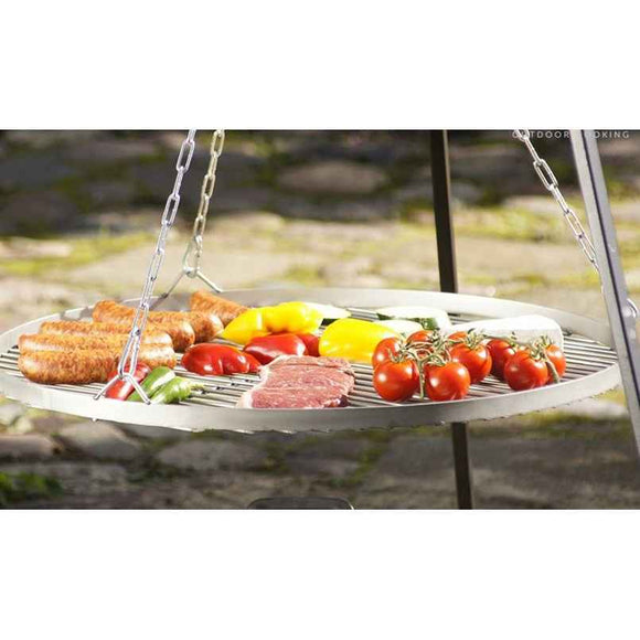 WOK 56 cm spécial brasero sur trépied + brasero PAN 70 cm