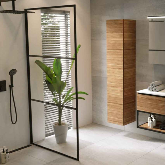 Paroi de douche italienne GRID 400 RIHO 140x200 cm