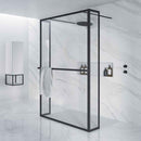 Paroi de douche italienne walk-in LUCID 404 RIHO 120x30x200 cm