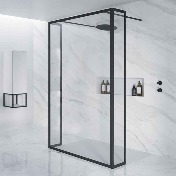 Paroi de douche italienne LUCID 404 swing RIHO 90x40x200 cm