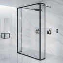 Paroi de douche italienne LUCID 404 swing RIHO 140x40x200 cm