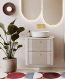 Meuble pour lavabo ANDIAMO cashmere 60x46x57 cm