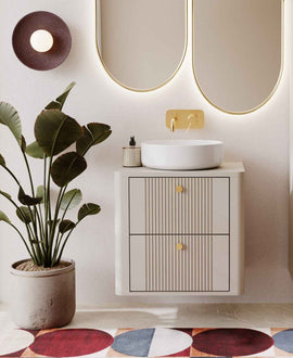 Meuble pour lavabo ANDIAMO cashmere 60x46x57 cm