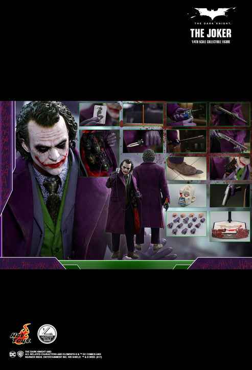 Figurine Hot Toys QS010 - DC Comics - The Dark Knight - The Joker Standard Version