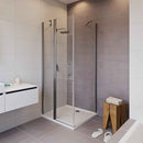 Cabine de douche d'angle NOVIK 203 RIHO 90x80 x200cm avec porte battante