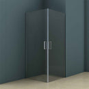 Cabine de douche d'angle NOVIK 209 RIHO 80x80 x200cm avec 2 portes battantes