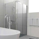 Cabine de douche d'angle OCEAN 203 RIHO 120x100 x195cm avec porte coulissante