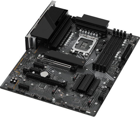 ASROCK MB Desktop Z790 PG Lightning/D4 (S1700, 4x DDR5, 1x PCIe 4.0 x16, 1x PCIe 5.0 x16, 3x PCIe 3.0 x1, 4x Hyper M.2, 4x SATA3 6.0Gb/s, RAID 0,1,5,10, 2x USB-C, 10x USB 3.2, 3x USB 2.0, 1x RJ-45 2.5GB, 1x HDMI, ATX