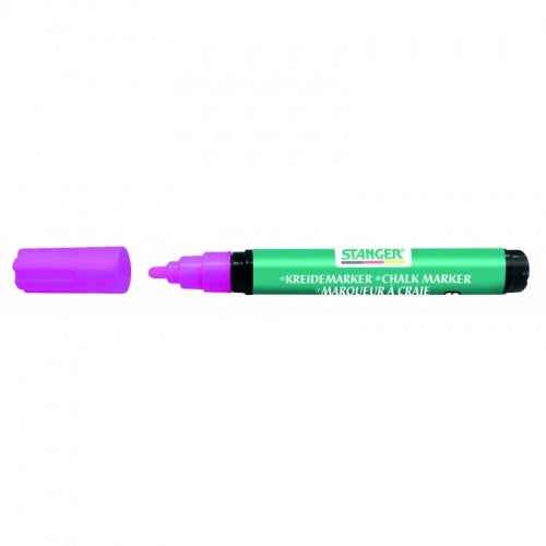 STANGER chalk MARKER, 3-5 mm, pink, 1 pcs. 620020-1