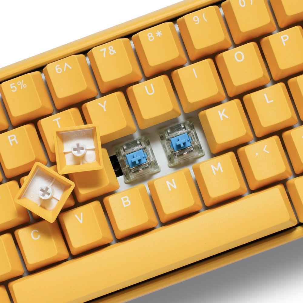 Clavier de jeu USB Ducky One 3 Jaune SF QWERTY US Anglais