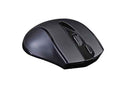 MOUSE A4tech, PC sau NB, wireless, 2.4GHz, optic, 1000 dpi, butoane/scroll 3/1, silent click, negru, "G9-500FS-BK" (timbru verde 0.18 lei)