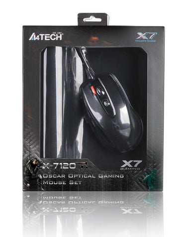 A4Tech X-7120 mouse Ambidextrous USB Type-A 2000 DPI - 0