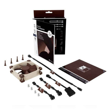 Noctua NF-A9 FLX computer cooling system Computer case Fan 9.2 cm Beige, Brown