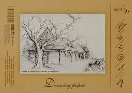 Drawing and sketching paper SMLT A3, 160 g/m2, 20 sheets, glued