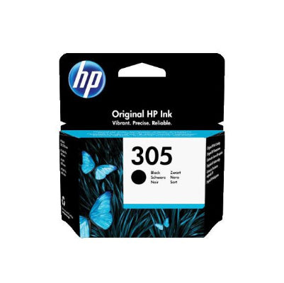 Cartouche d'encre noire d'origine hp 305 1 pièce