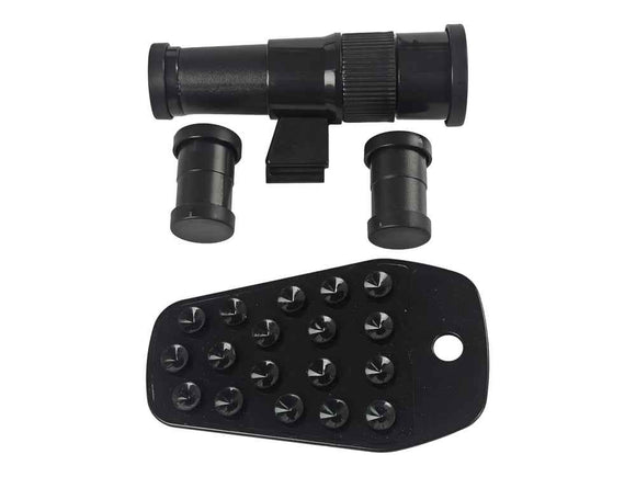 Scientific Educational Telescope With Yellow A Phone Holder