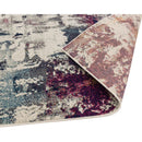 Tapis coloré design et moderne AVON NAVY-3