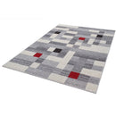 Tapis de salon coton moderne saca-8