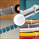 Fascette in Nylon Bianco per Cablaggio Multiuso 100 pz. - Varie Misure