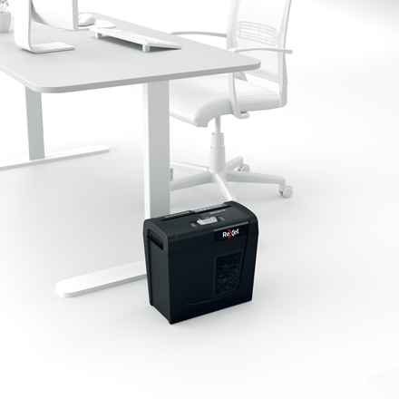 Destructeur de documents Rexel Secure X6, coupe croisée, P4, 6 feuilles, corbeille de 10 L.