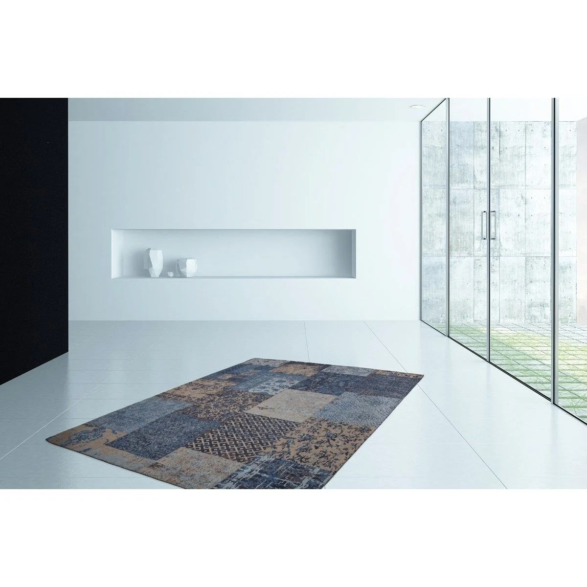 Tapis de salon coton vintage melody