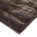 Tapis de salon en viscose fait main titane-25